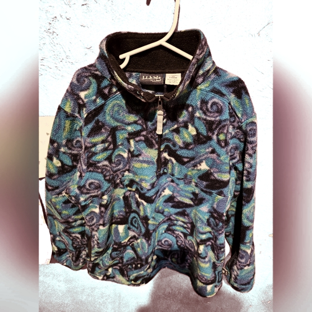 L.L bean kids fleece jacket